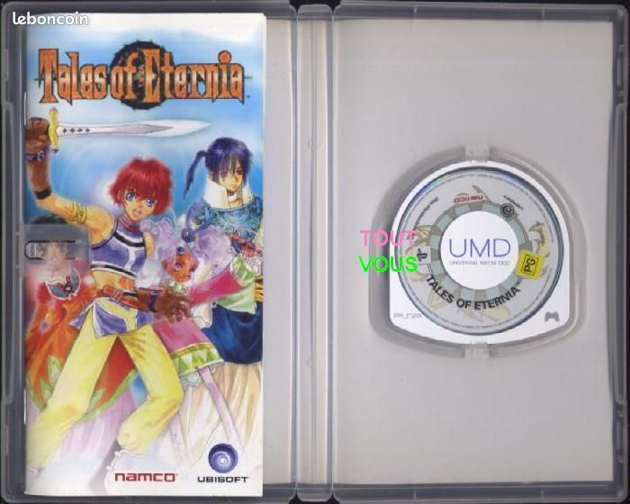 PSP (6) - TALES OF ETERNIA à WHITE KNIGHT CHRONICLES ORIGINS (image 2)