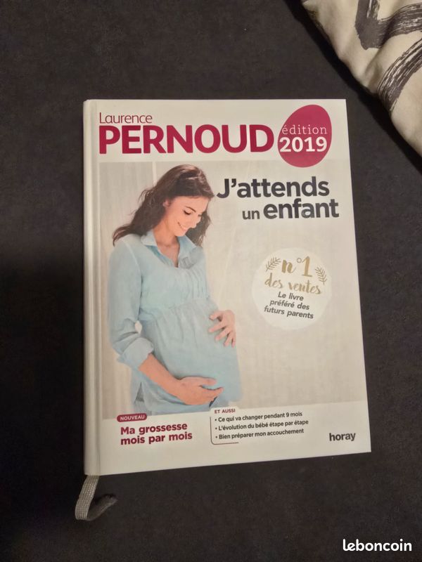 Livre "J'attends un enfant" de Laurence Pernoud édition 2019 (image 1)