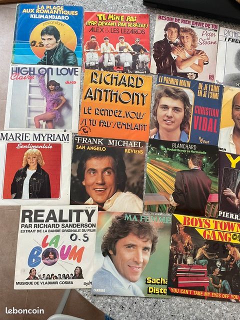 Disques 45T vinyle tout genre (image 11)