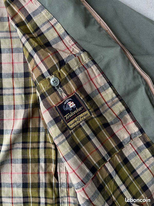 Ancienne Veste De Chasse Manufrance - Imperméable Col Amovible, Vêtement De Travail Vintage