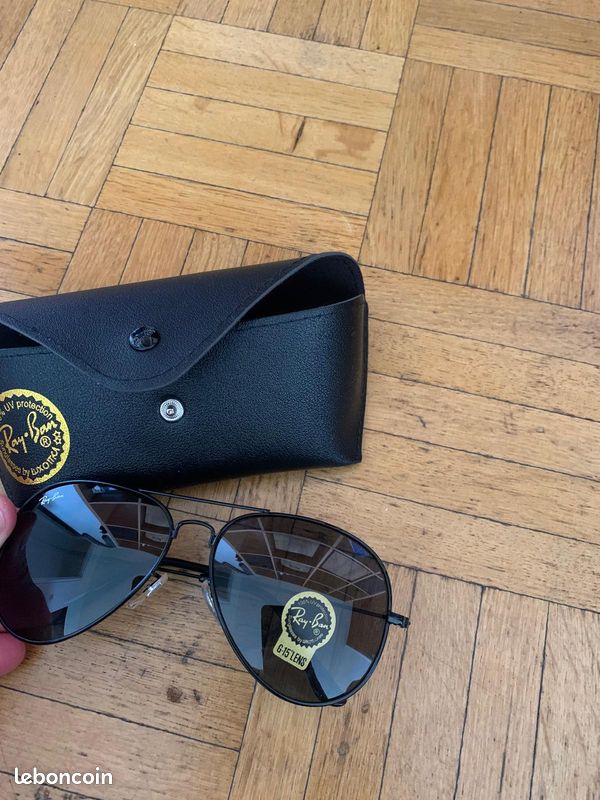Lunette de soleil homme Rayban Aviateur (image 1)