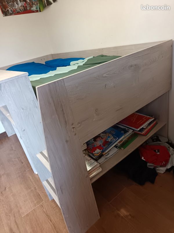 Lit hauteur et armoire assortie (image 3)