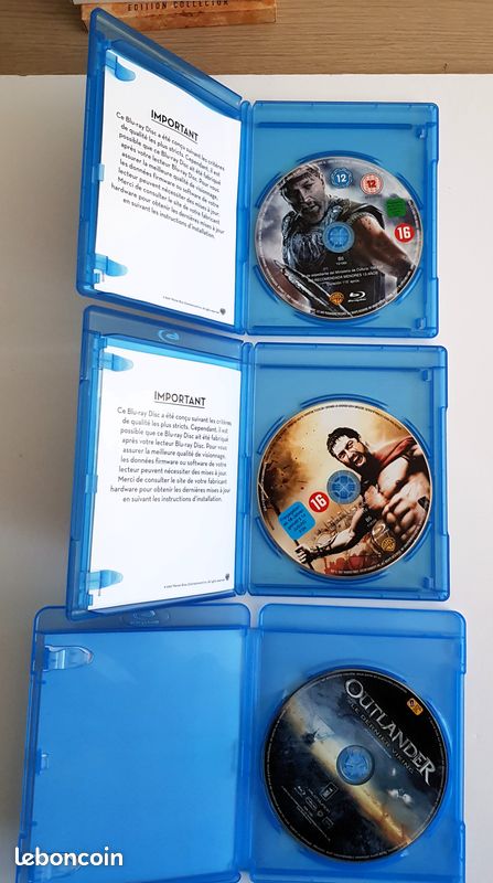 Lot de 07 Blu-Ray Disc Peplum, fantastique, moyen age (image 3)