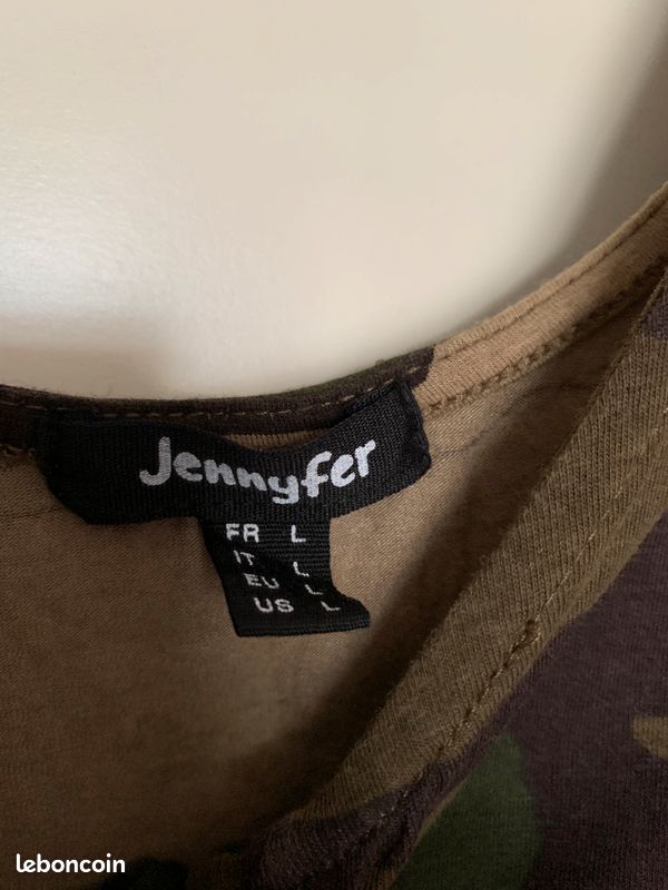 Body féminin style militaire - Marque Jennifer (image 2)