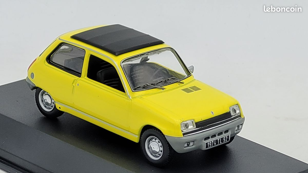 Miniature Renault 5 TL 1976 Verte - ODEON 1/43 - Réf. ODE083