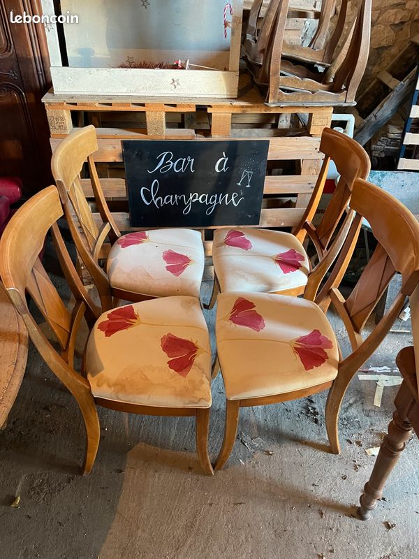 Lot de 4 chaises (image 1)