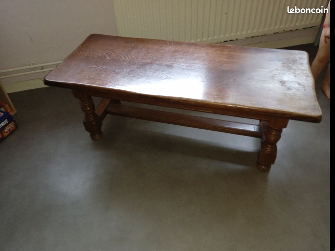 Table basse en bois (image 2)