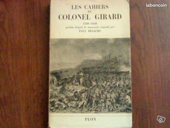 Paul Desachy Cahiers du Colonel Girard (image 1)