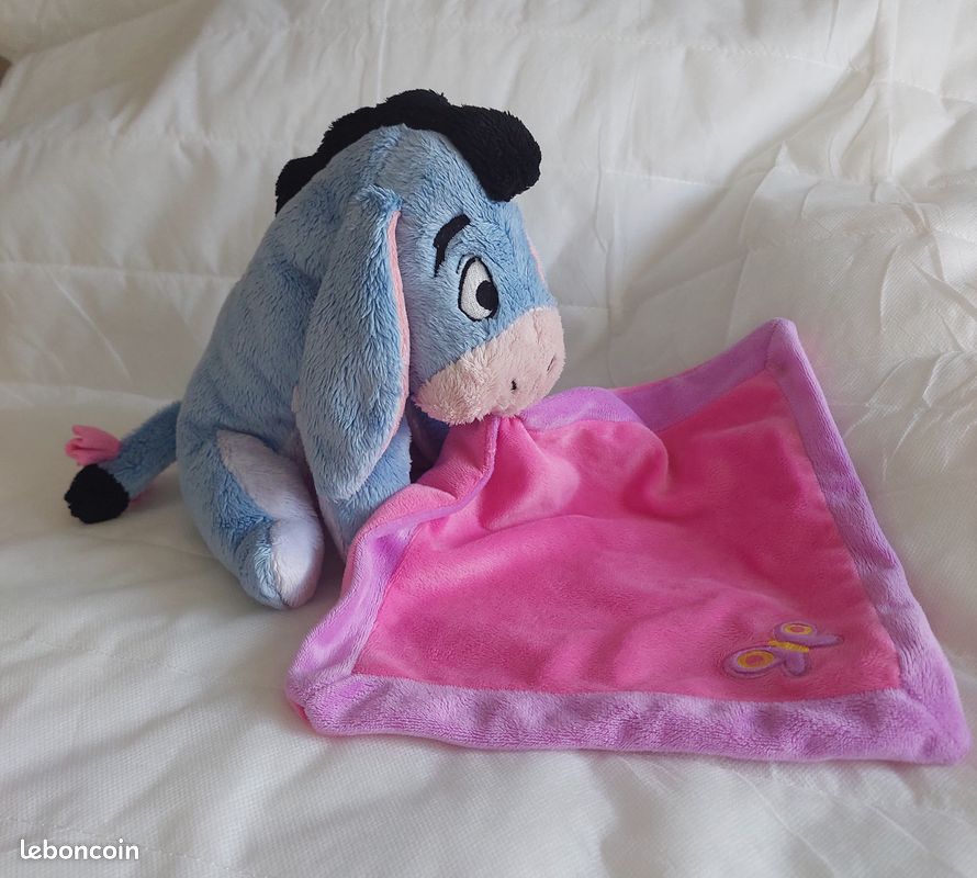 DISNEY : Peluche / Doudou "BOURRIQUET" - TTBE - (del95) (image 3)