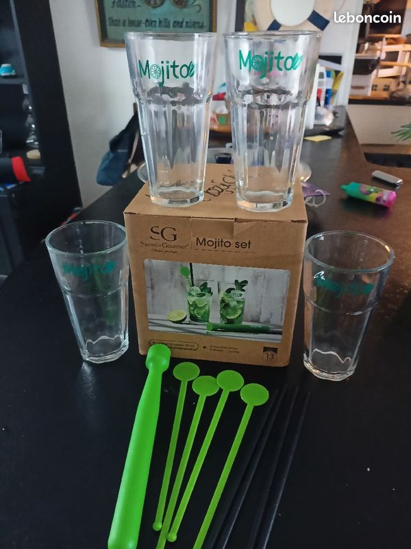 Lot 4 verre mijoto (image 1)