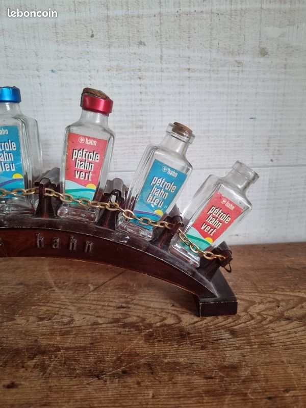 Presentoir ancien Pétrole hahn epicerie coiffeur (image 5)