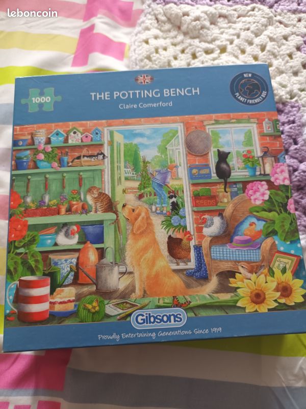 Jardin-Puzzles - Puzzle de 1000 pièces