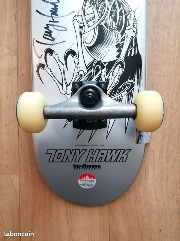 Planche à Roulettes (skateboard) Birdhouse Tony Hawk 'Hawk Full Skull' - Neuf Importé Du Japon