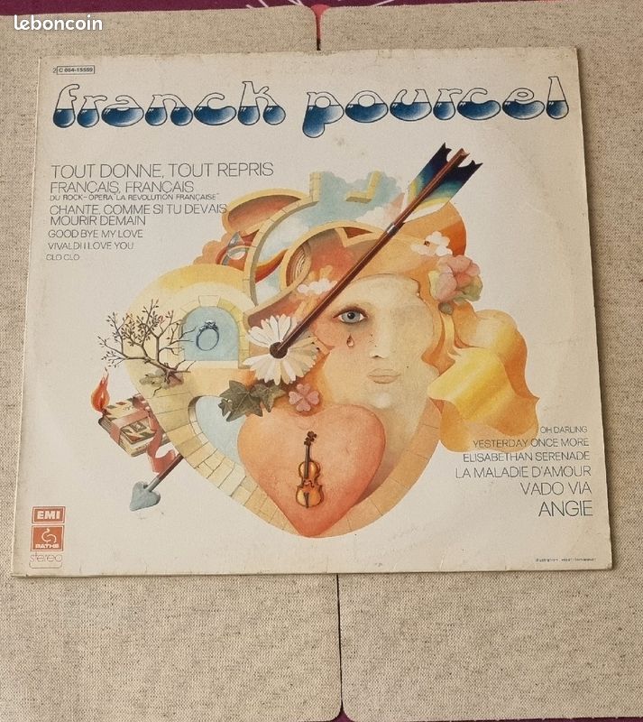 Vends 3 Disques vinyle 33 T occasion ( le disque 10 euros) (image 1)