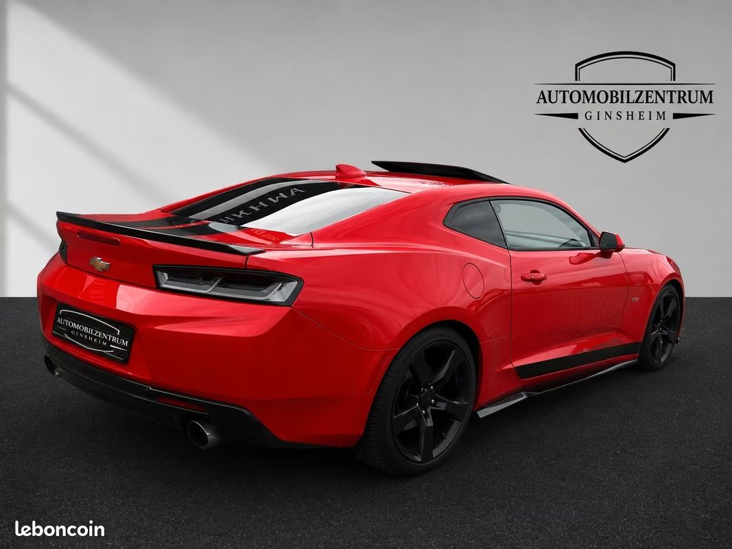 CHEVROLET Camaro 3.6 V6 ZL1 & RS Style 340 ch – Toit ouvrant – CarPlay – Échappement sport (image 4)