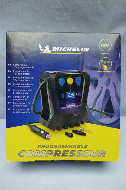 Compresseur programmable 12V MICHELIN / Gonfleur de pneu - NEUF