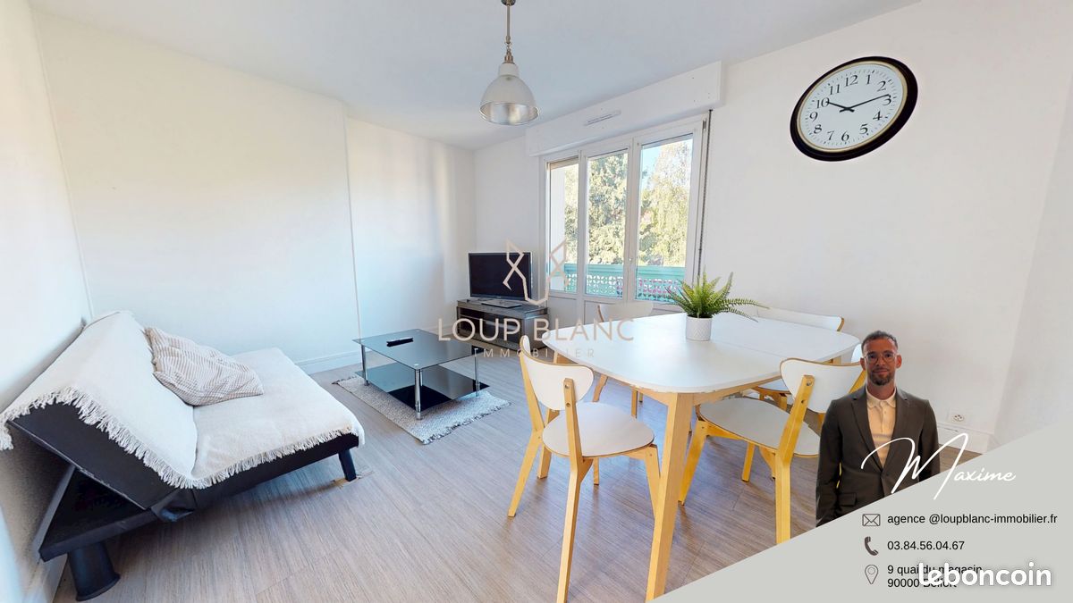 Appartement 4 pièces 58 m² · à Belfort · 58 m² · 95 000 €