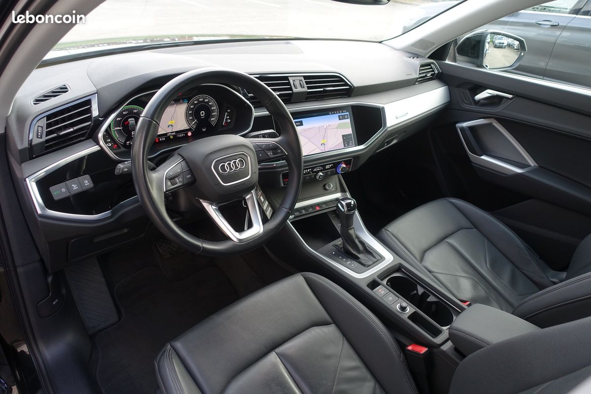 Q3 Sportback 45 Tfsi e S-Tronic 245ch Hybride Rechargeable Virtual cockpit/Cuir chauffants/Gps Europe/Caméra/Carplay/Hayon électrique/1*Main/Garantie 12 mois (image 9)