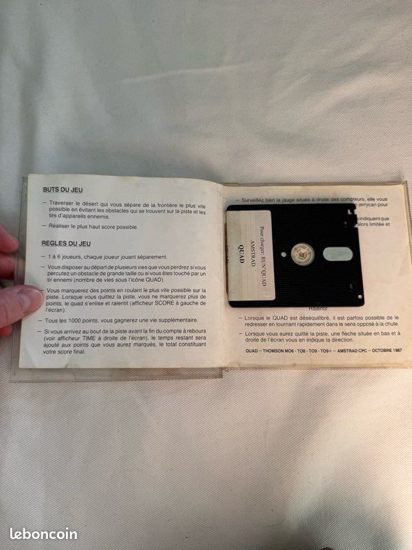 Jeu Amstrad - Quad (image 3)