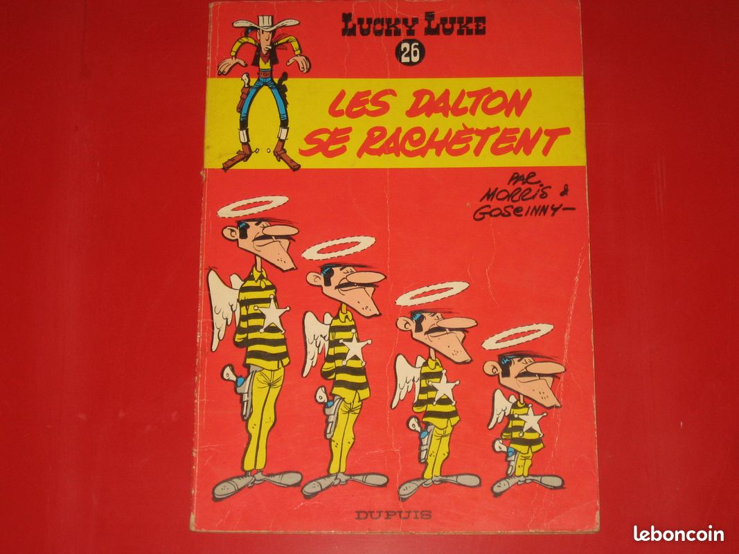 BD vintage Lucky Luke Les Dalton se rachètent 1969 (image 1)