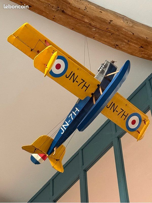 Grande maquette hydravion biplan (image 8)