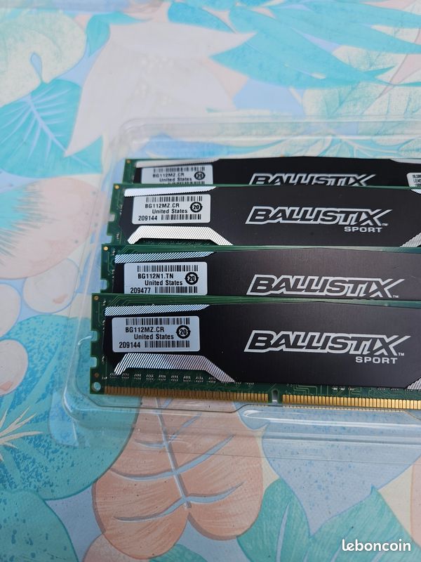 4 barrettes RAM crucial (image 2)