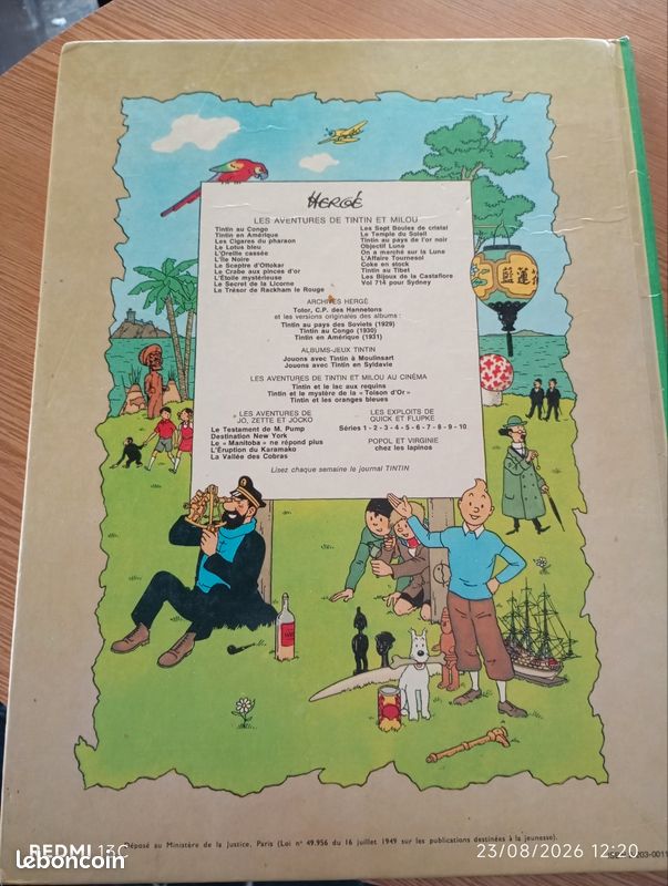 BD Tintin L'Affaire tournesol 1966 (image 5)