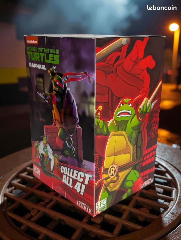 Figura ABYstyle Studio Michelangelo – Tortugas Ninja SFC 21 Cm Escala 1/10