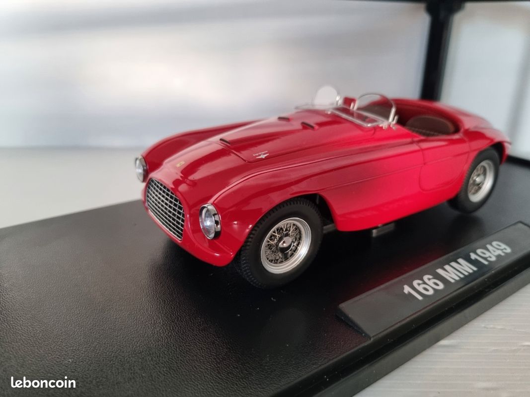 KK Scale Models 1/18 - F-ERRARI 166 MM Barchetta - Winner Le Mans 1949