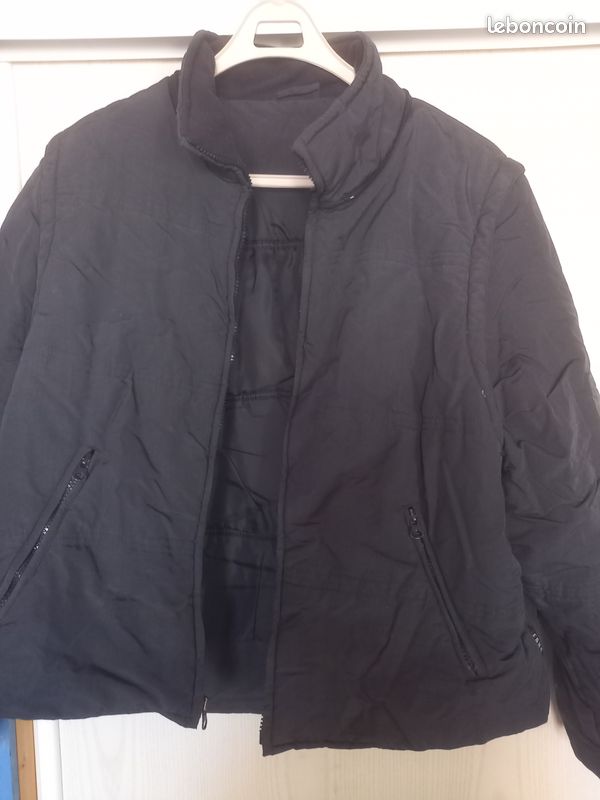 Veste-doudoune taille XL bleu foncé (FB69) (image 1)