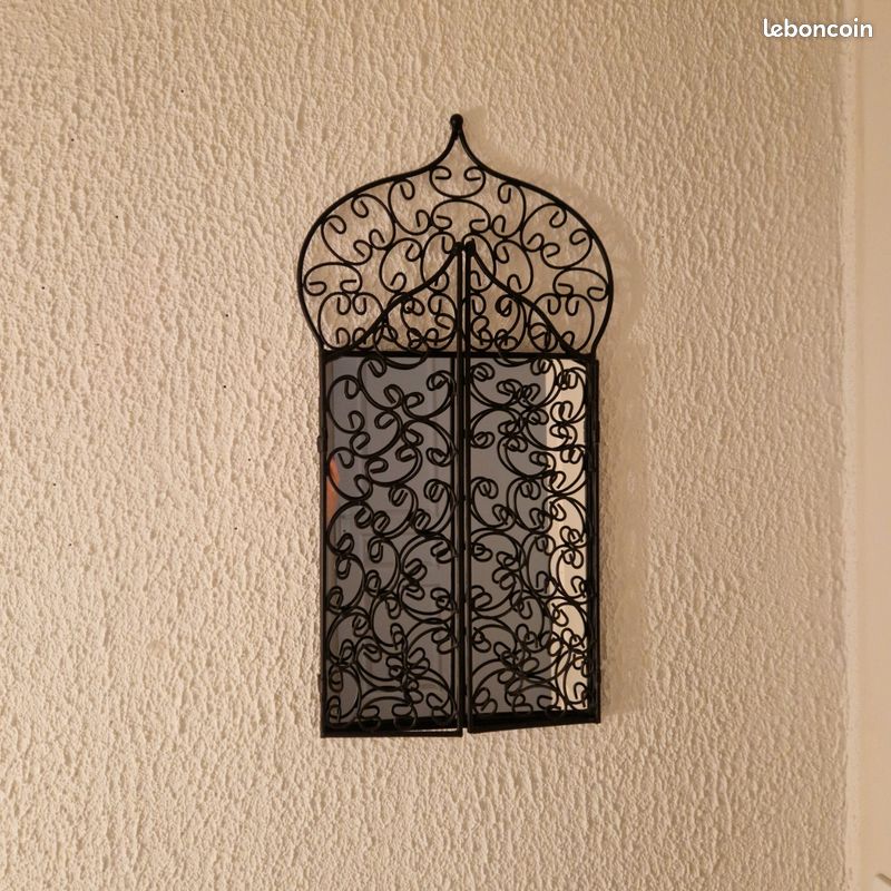 Miroir en ferronnerie (image 2)