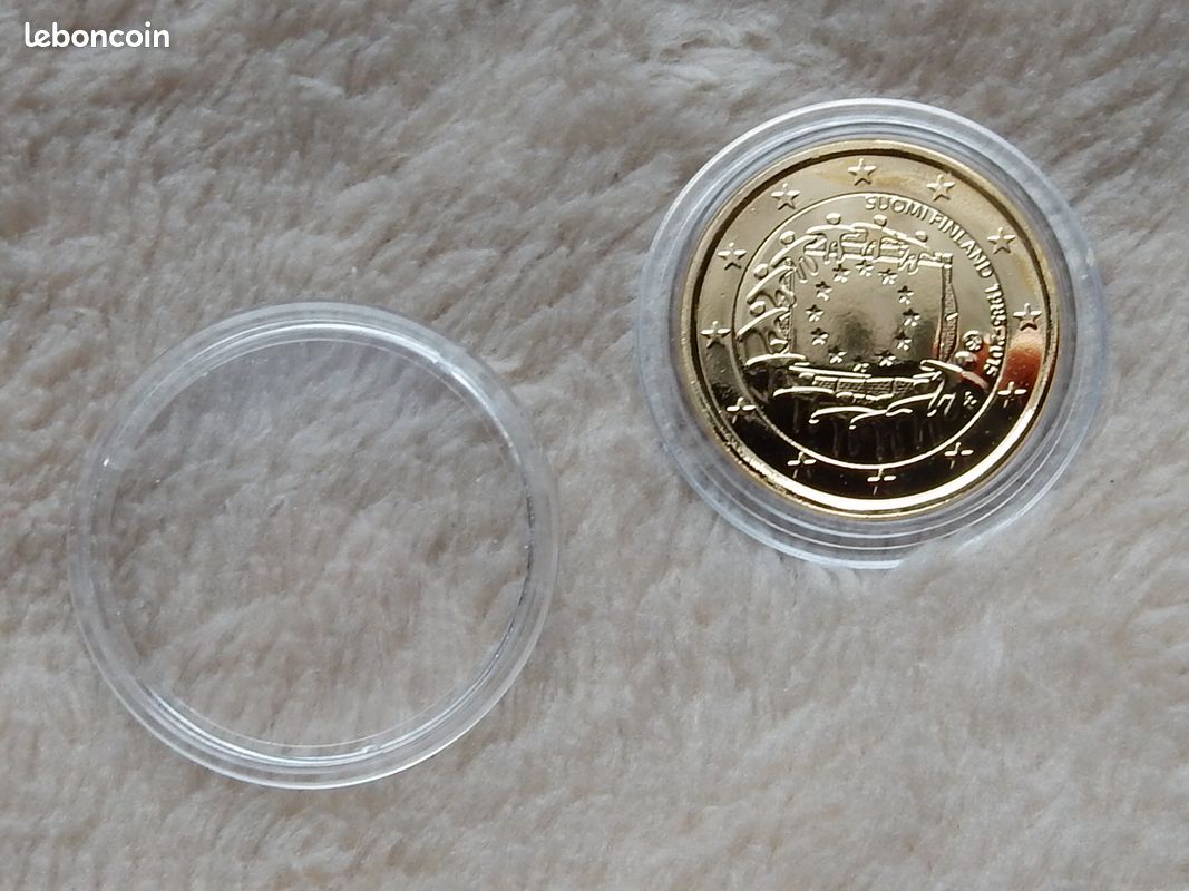 Lot De Pièces De Monnaie Finlande Euro Prestige - Or Et Rhodium - Or 24 Carats Raffiné - Neuf
