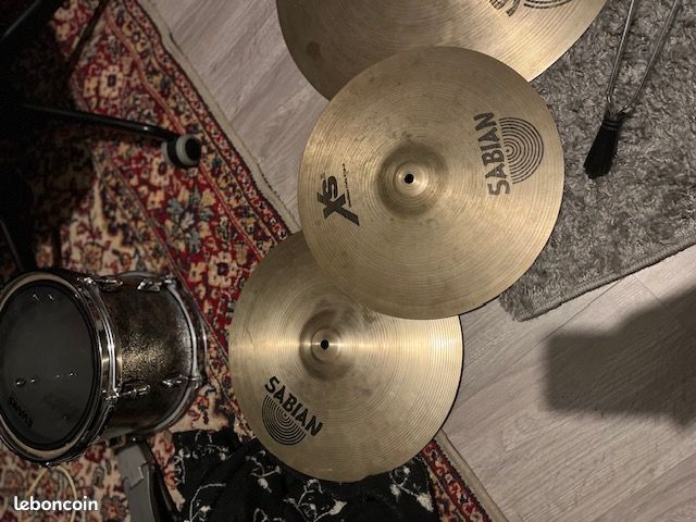 Batterie Pearl Vision (négociable) cymbales Xs20 snare Custom Alloy sensitone steel (image 6)