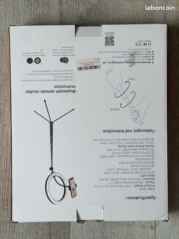 Ring light WONEW Photo, audio vidéo