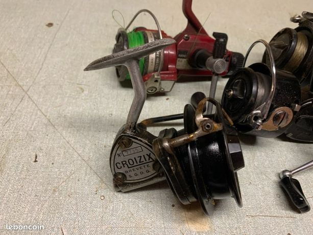 Moulinet De Pêche Vintage Meisselbach – Anti-retour – Appât Casting USA