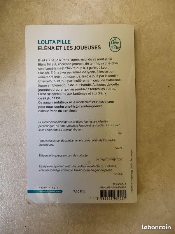 Livre Eléna et les joueuses de Lolita Pille (image 2)