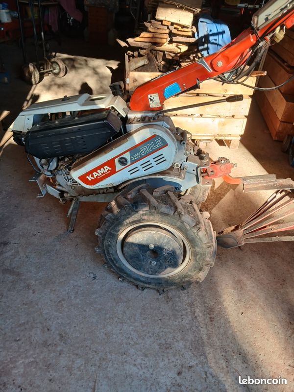 Motobineuse électrique Sans Fil 21V - 2 Batteries 4.0Ah, Largeur 30 Cm, Profondeur 22 Cm - Pour Jardin, Potager