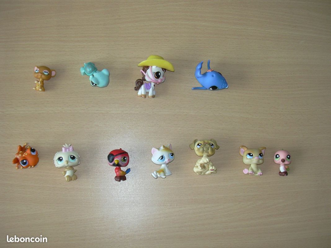 Figurine Littlest Pet Shop Hasbro - Cochon Numéro 266 - Occasion - Pour Collection Ou Jeu