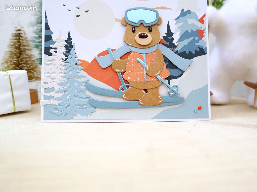 Carte De Vœux Surprise - Ourson | Draeger Paris