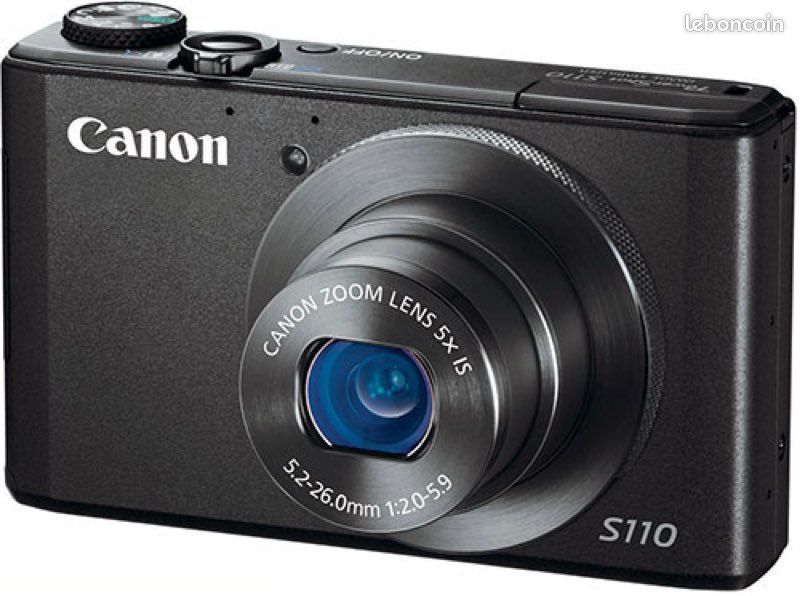 À la recherche d’un Canon PowerShot S110 Noir (image 1)