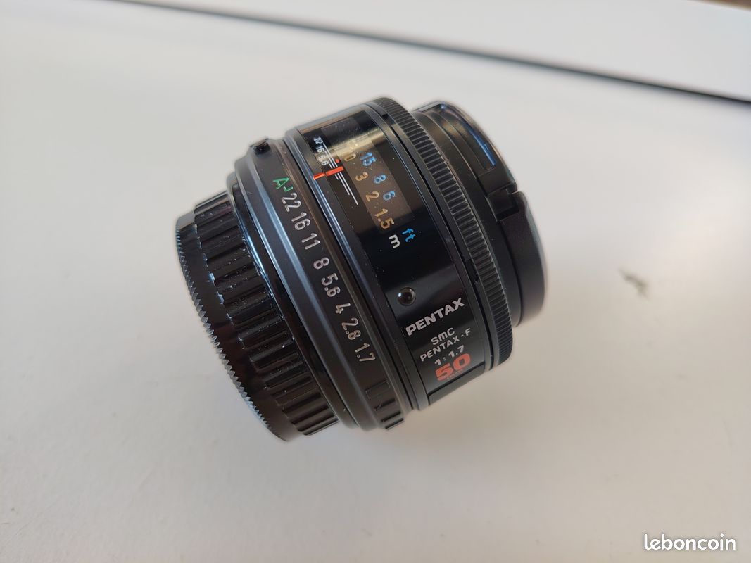 Appareil Photo Pentax MX Avec Objectif 50 Mm F1.7 – Argentique