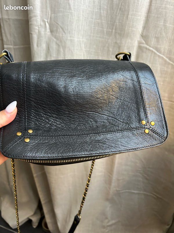 Sac Besace Jerome Dreyfuss Sac Bobi Sac Bobi Jérôme Dreyfuss Noir