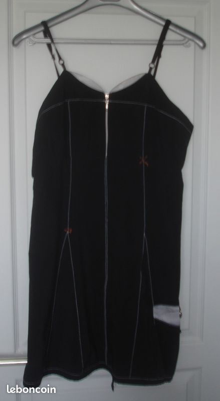 Manteau E&H Taille 44 Noir - Occasion En Très Bon état