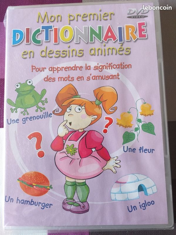 Dvd"Mon 1er dictionnaire en dessins animés".Prix:4 (image 1)
