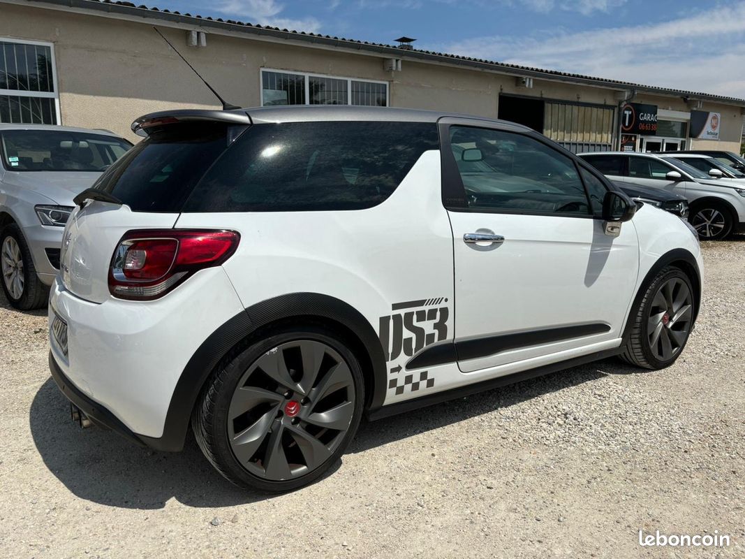 Citroën DS3 RACING TURBO 1.6 207CV BVM6 AVEC 87 000KM VENDUE 9990e ENTIEREMENT REVISEE ET GARANTIE (image 4)