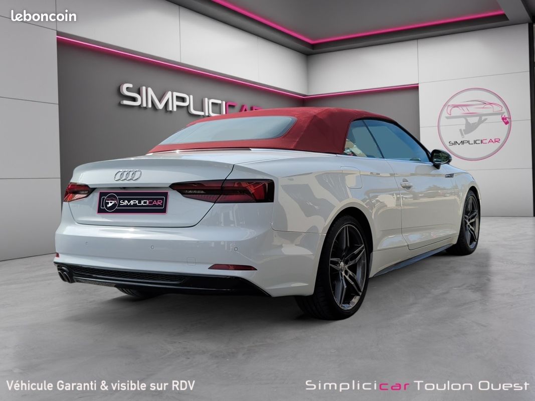 AUDI A5 CABRIOLET 40 TDI 190 S tronic 7 Quattro S Line - GARANTIE 12 MOIS (image 3)