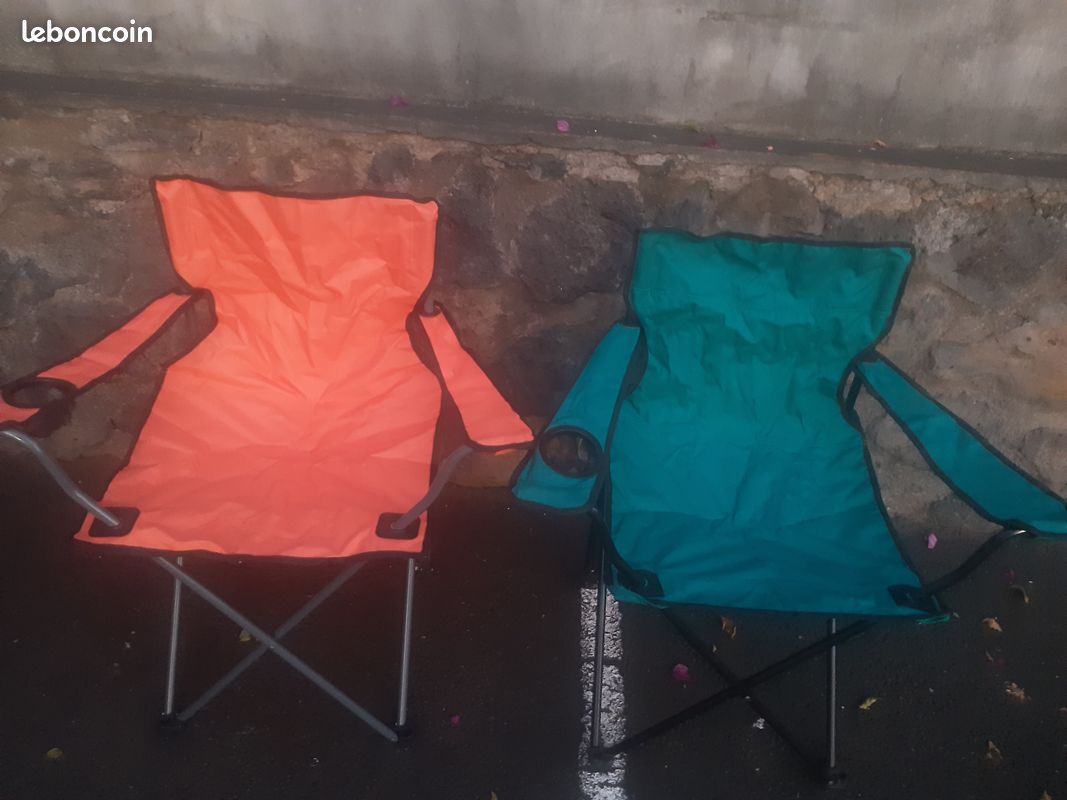 Deux fauteuils plage (image 1)
