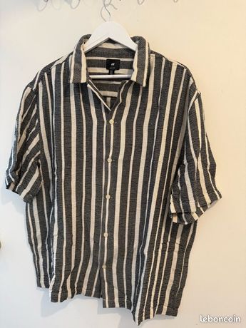 Chemise Homme Helix Manches Courtes, Boutonnée, Motifs à Carreaux, Avec Poches – XXL