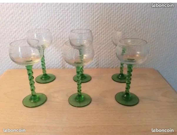 Service verres vintage (image 1)
