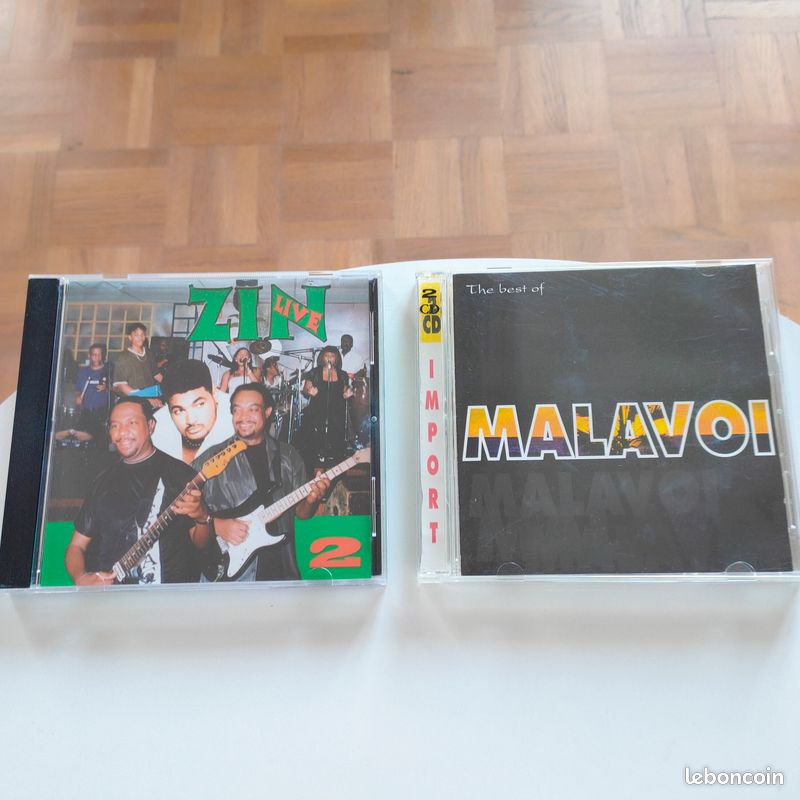 Lots de 2 Cd's - Musique - Compas ; Zouk - Zin / Malavoi (image 1)